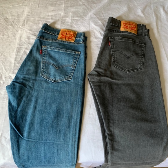 2 Levi’s 511 slim-fit flex mens jeans - Picture 6 of 12
